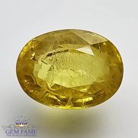 Yellow Sapphire 2.69ct Natural Gemstone Thailand