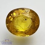Yellow Sapphire 1.84ct Natural Gemstone Thailand