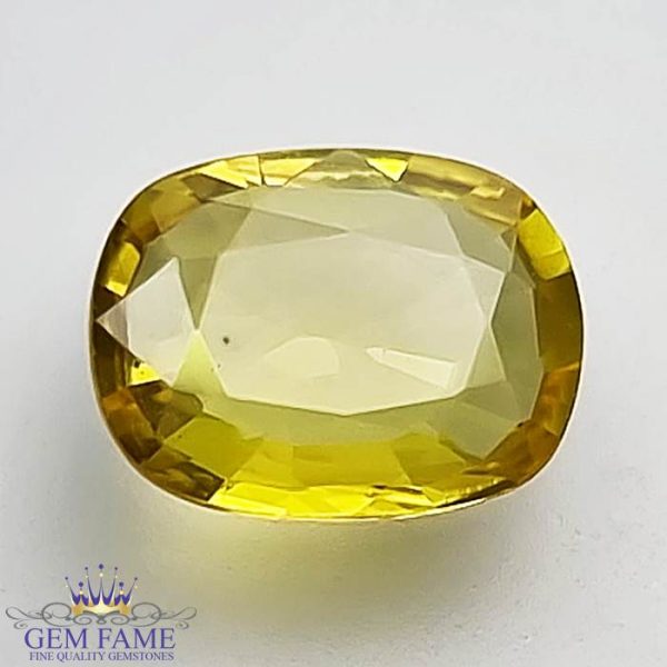 Yellow Sapphire 1.45ct Natural Gemstone Thailand