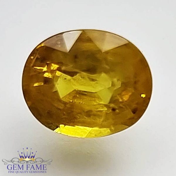 Yellow Sapphire 1.42ct Natural Gemstone Thailand