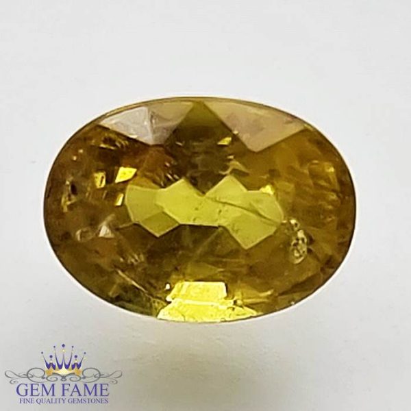 Yellow Sapphire 1.22ct Natural Gemstone Thailand