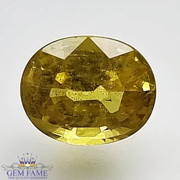 Yellow Sapphire 1.55ct Natural Gemstone Thailand