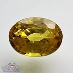 Yellow Sapphire 1.04ct Natural Gemstone Thailand