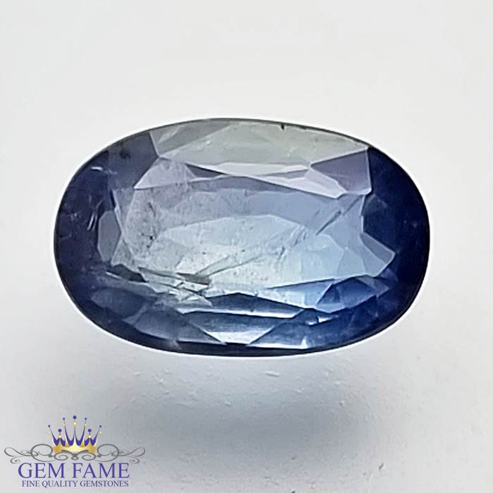 Blue Sapphire 1.76ct (Neelam) Gemstone Ceylon