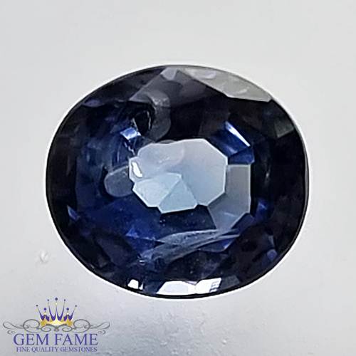 Blue Sapphire 1.25ct (Neelam) Gemstone Ceylon