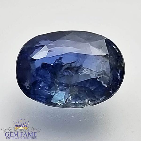 Blue Sapphire 3.34ct (Neelam) Gemstone Ceylon