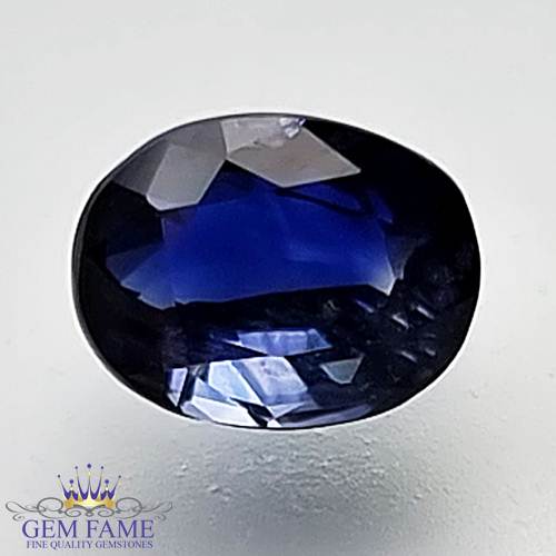Blue Sapphire 1.12ct (Neelam) Gemstone Ceylon