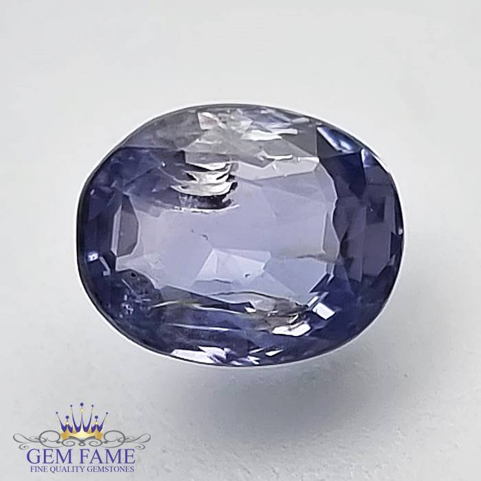 Blue Sapphire 2.88ct (Neelam) Gemstone Ceylon