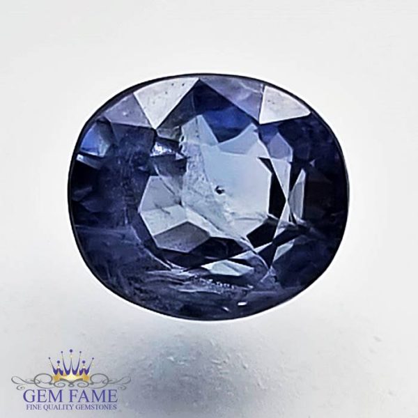 Blue Sapphire 1.92ct (Neelam) Gemstone Ceylon