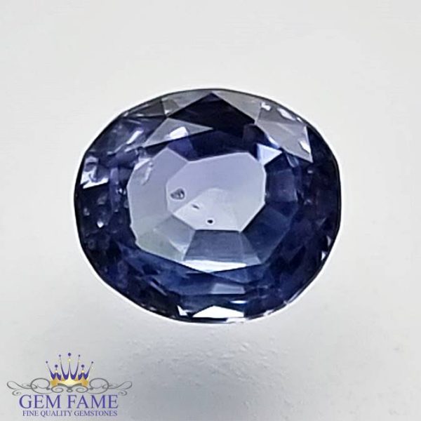 Blue Sapphire 0.89ct (Neelam) Gemstone Ceylon