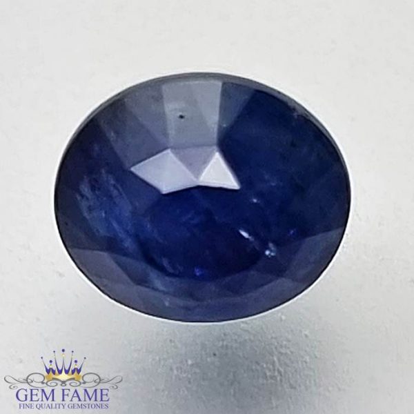 Blue Sapphire 2.08ct (Neelam) Gemstone Madagascar
