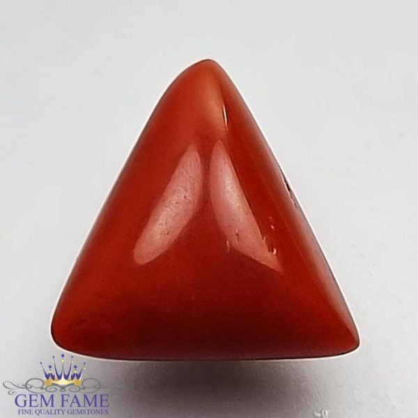 Coral (Moonga) Gemstone 4.01ct Italy