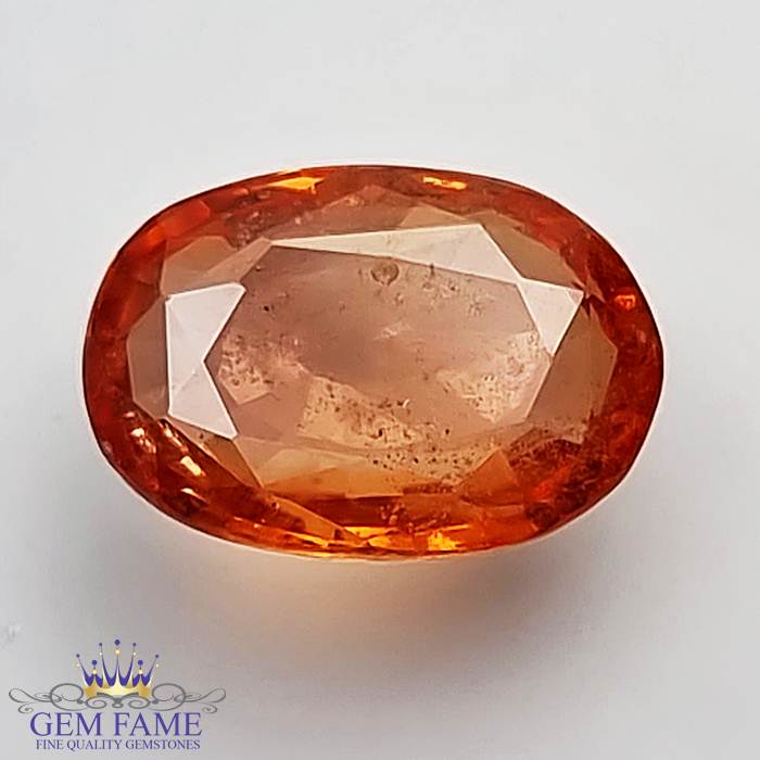 Orange Sapphire 2.29ct Gemstone Ceylon