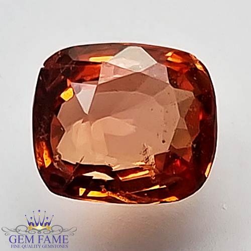 Orange Sapphire 1.25ct Gemstone Ceylon