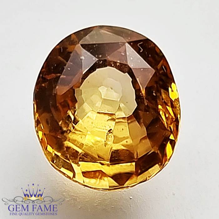 Orange Sapphire 2.38ct Gemstone Ceylon
