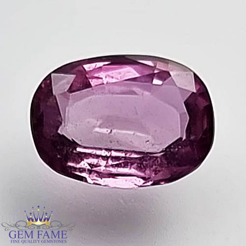 Pink Sapphire 1.01ct Natural Gemstone Ceylon