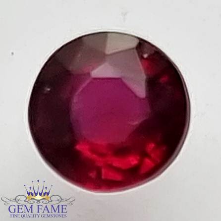 Ruby (Manik) Stone 0.37ct Mozambique