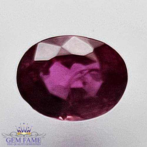 Ruby Gemstone 0.60ct Ceylon