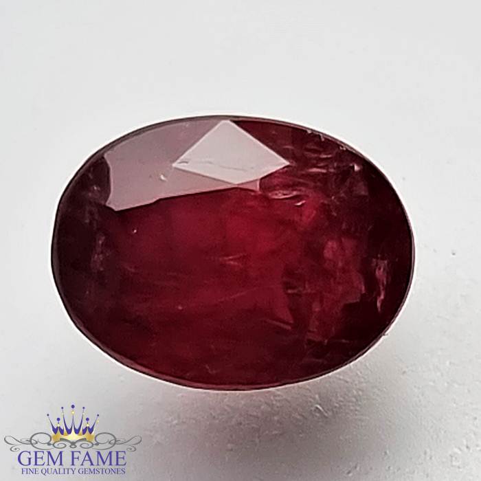 Ruby (Manik) 2.36ct Gemstone Afghanistan