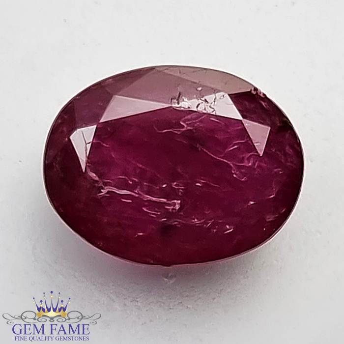 Ruby (Manik) 2.35ct Gemstone Afghanistan