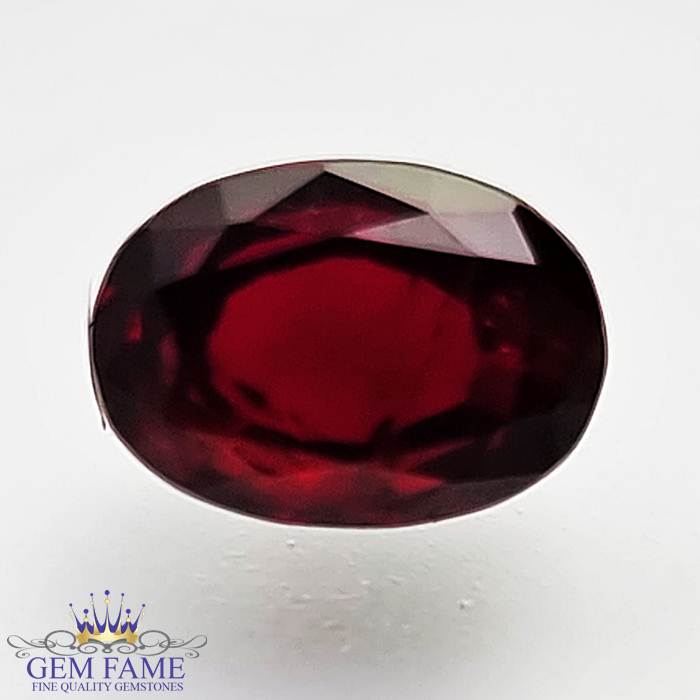 Ruby 1.76ct (Manik) Gemstone Madagascar