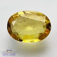 Yellow Sapphire 1.12ct Natural Gemstone Thailand