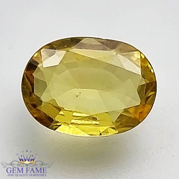 Yellow Sapphire 1.20ct Natural Gemstone Thailand