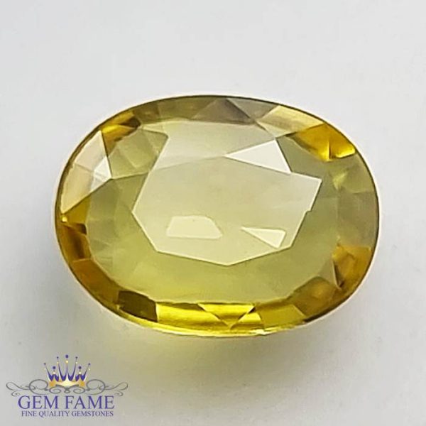 Yellow Sapphire 0.95ct Natural Gemstone Thailand