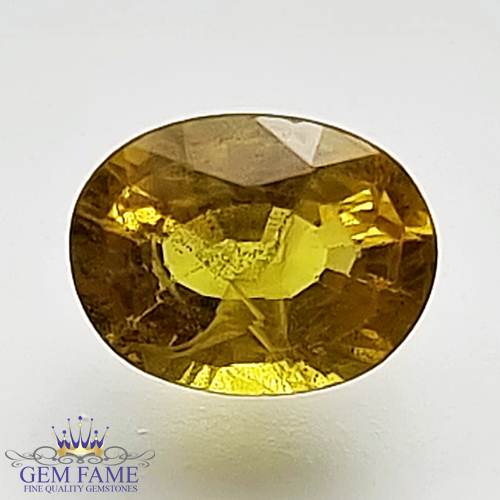 Yellow Sapphire 1.56ct Natural Gemstone Thailand