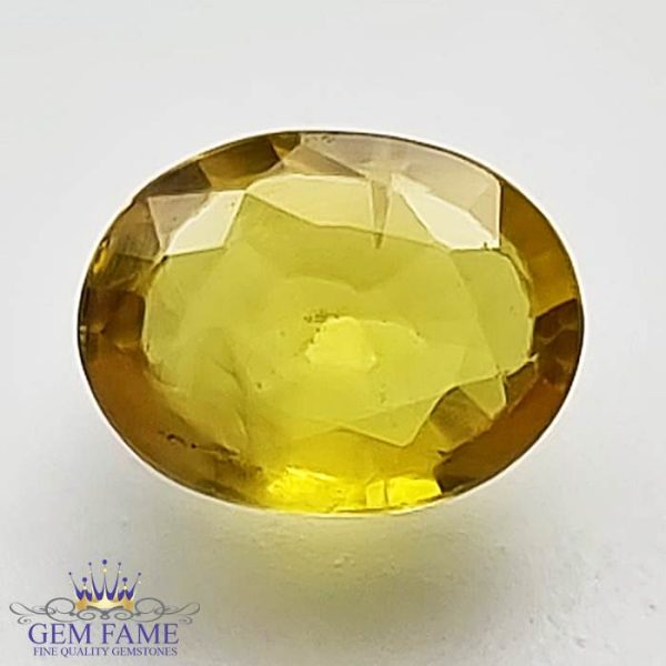 Yellow Sapphire 1.36ct Natural Gemstone Thailand
