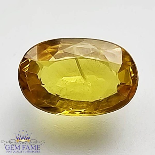 Yellow Sapphire 1.31ct Natural Gemstone Thailand