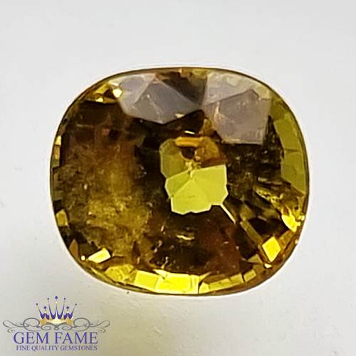 Yellow Sapphire 1.17ct Natural Gemstone Thailand