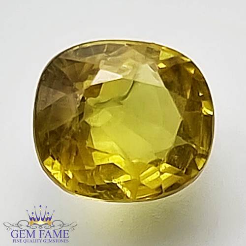 Yellow Sapphire 1.44ctNatural Gemstone Thailand