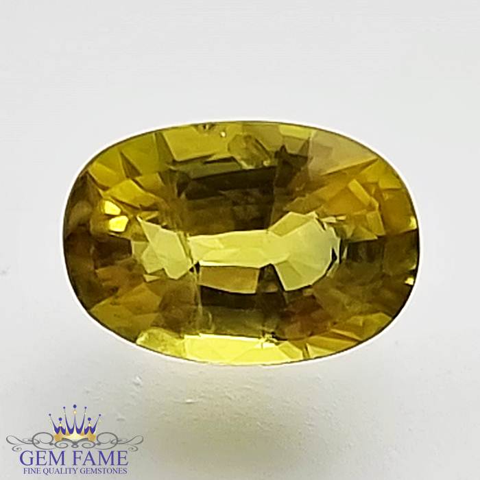 Yellow Sapphire 1.40ct Natural Gemstone Thailand