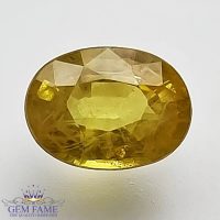 Yellow Sapphire 1.43ct Natural Gemstone Thailand