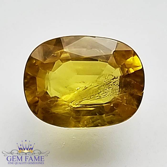 Yellow Sapphire 1.25ct Natural Gemstone Thailand