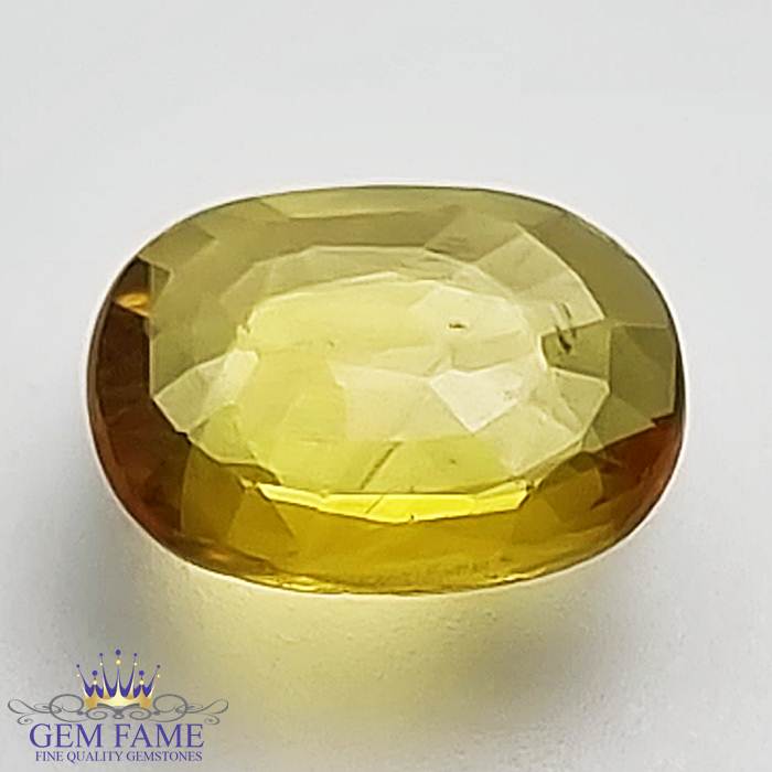 Yellow Sapphire 1.51ct Natural Gemstone Thailand