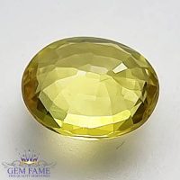 Yellow Sapphire 1.52ct Natural Gemstone Thailand