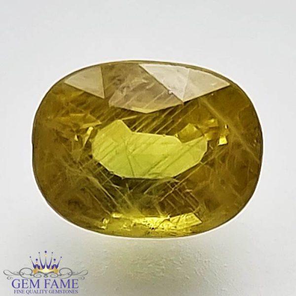 Yellow Sapphire 2.77ct Natural Gemstone Thailand