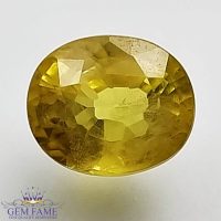 Yellow Sapphire 2.50ct Natural Gemstone Thailand