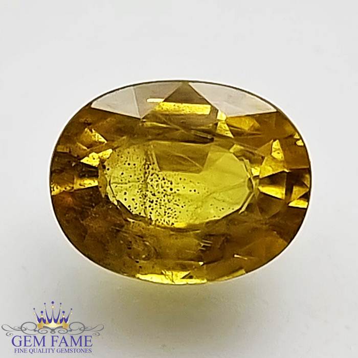 Yellow Sapphire 1.94ct Natural Gemstone Thailand
