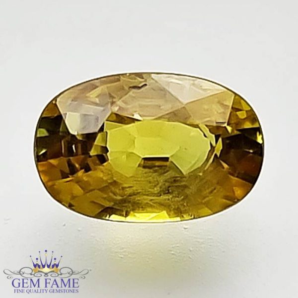 Yellow Sapphire 1.42ct Natural Gemstone Thailand