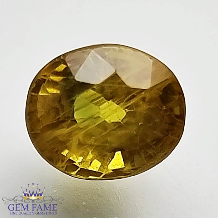 Yellow Sapphire 2.81ct Natural Gemstone Thailand