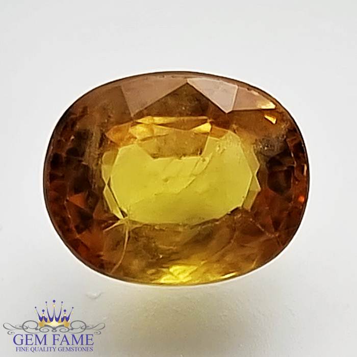 Yellow Sapphire 2.29ct Natural Gemstone Thailand