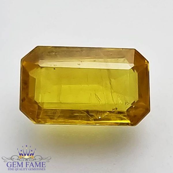 Yellow Sapphire 2.84ct (Pukhraj) Stone Thailand