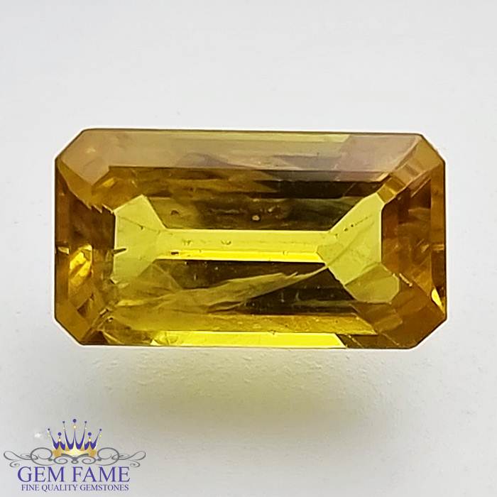 Yellow Sapphire 2.26ct (Pukhraj) Stone Thailand