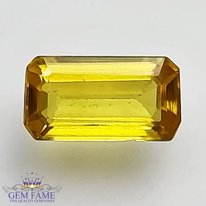Yellow Sapphire 1.64ct (Pukhraj) Stone Thailand