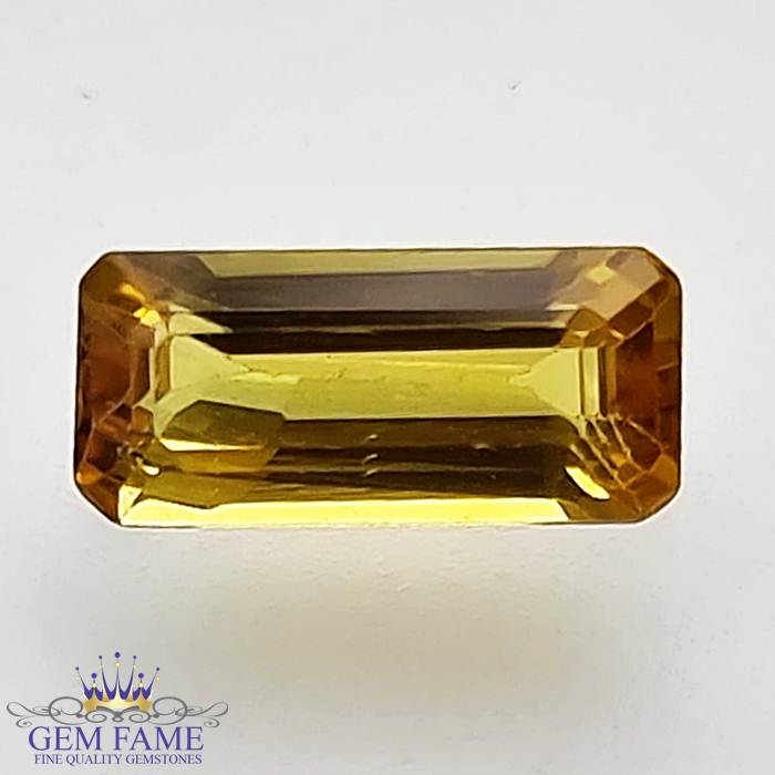 Yellow Sapphire 0.97ct (Pukhraj) Stone Thailand