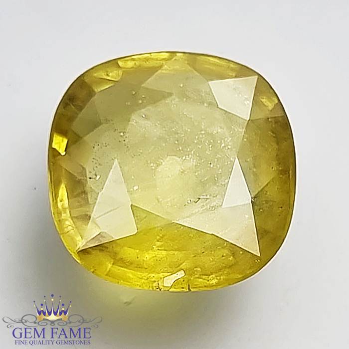 Yellow Sapphire 3.33ct (Pukhraj) Stone Thailand