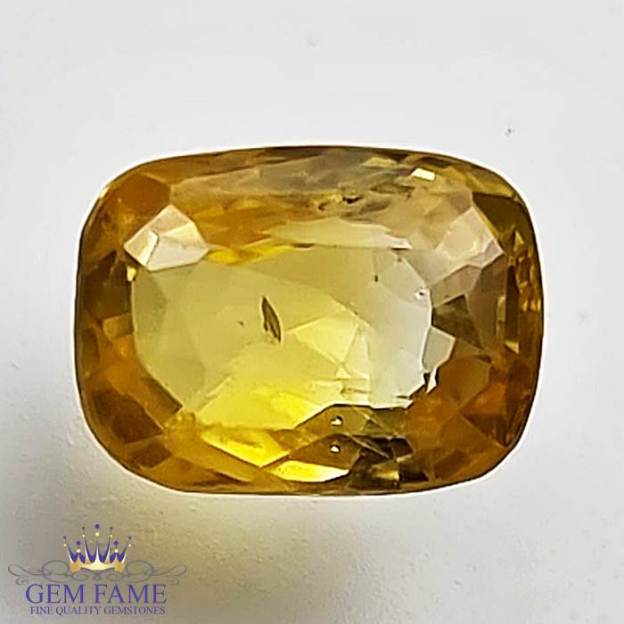 Yellow Sapphire 1.86ct (Pukhraj) Stone Ceylon